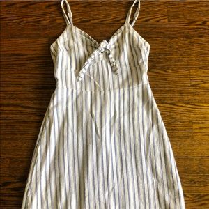 hollister striped sundress!